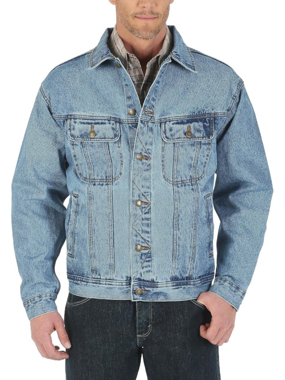 Men's Rugged Wear Unlined Denim Jacket
